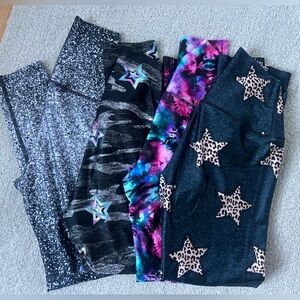 PixieLane Women's Leggings Sold as Bundle - 4 Pairs